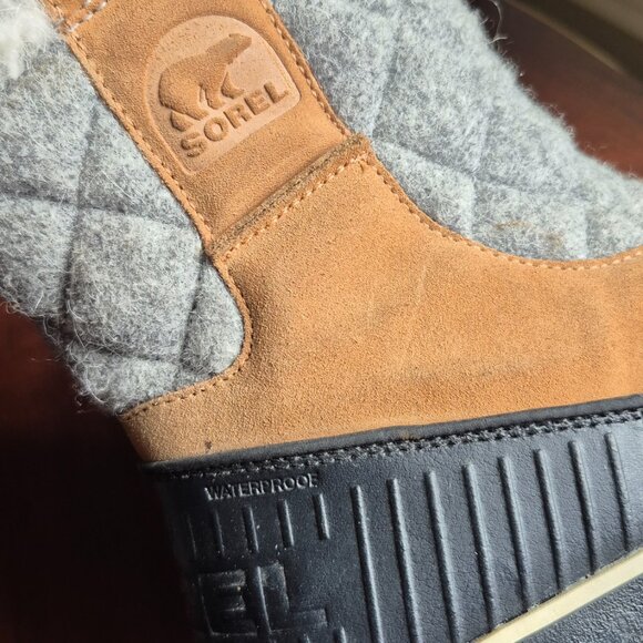 EUC Sorel Winter Boots Women 6 EU 37 *Minor stains* - Picture 6 of 7